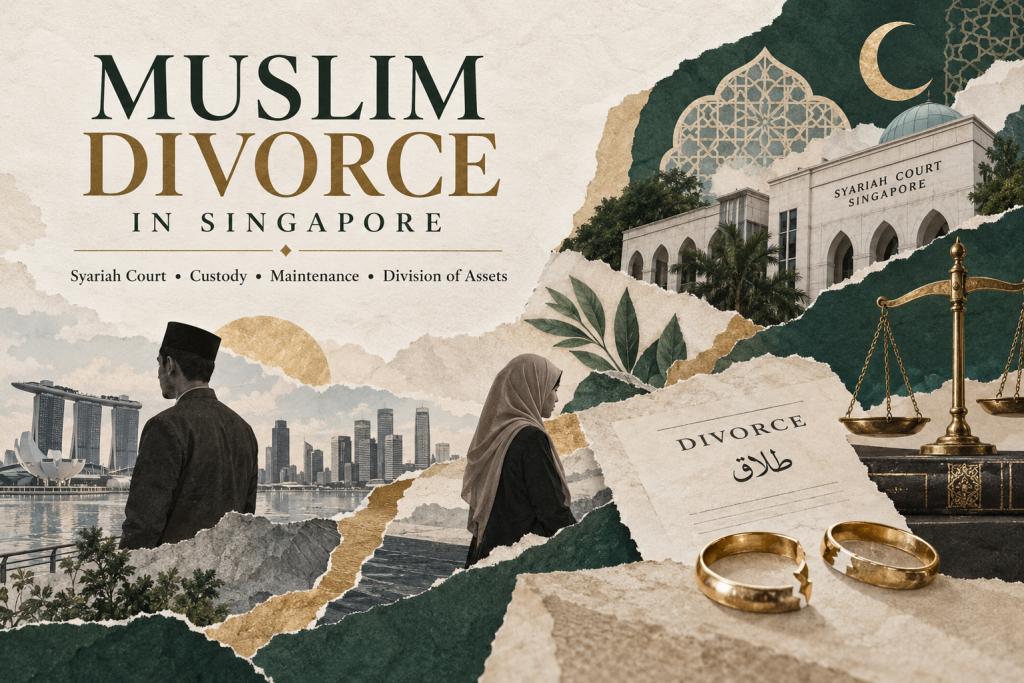 Types of Muslim Divorce in Singapore Talak Fasakh Khuluk Taklik