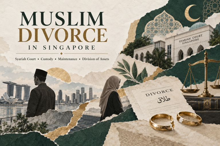 Types of Muslim Divorce in Singapore: Talak, Fasakh, Khuluk & Taklik